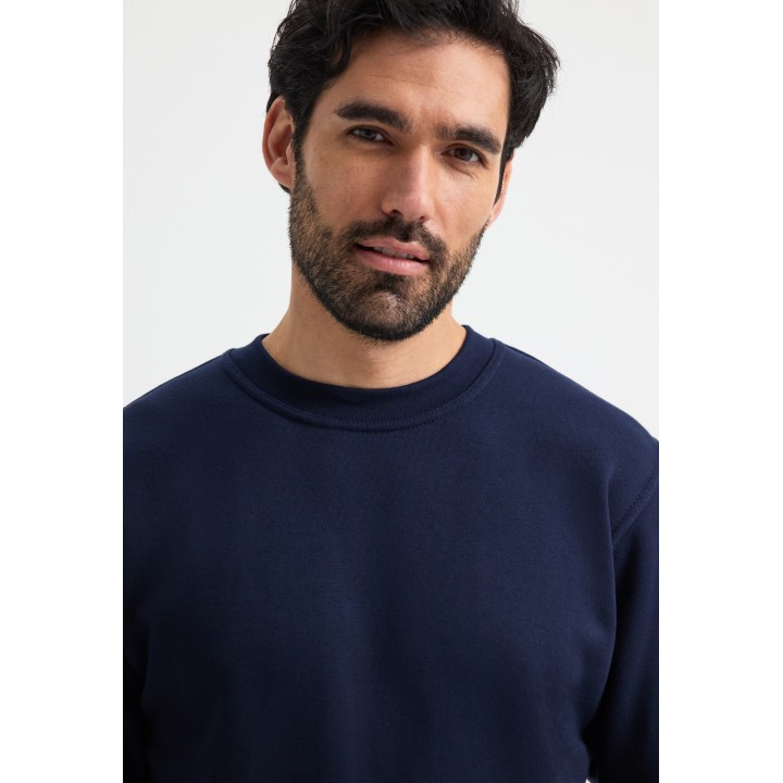 Col de notre Sweat de travail unisexe UC201 350 grammes UNEEK