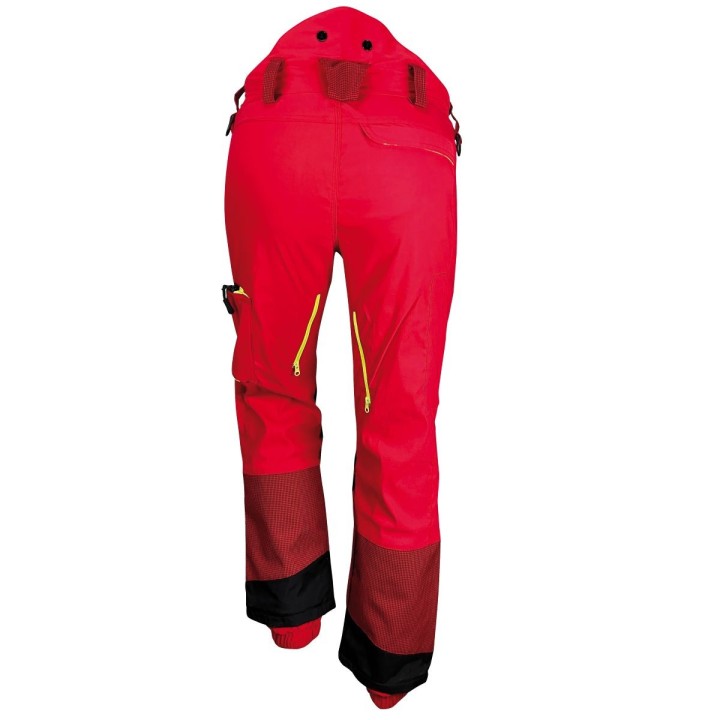 Pantalon sanglier chasse battue traque IRATY FRANCITAL rouge dos