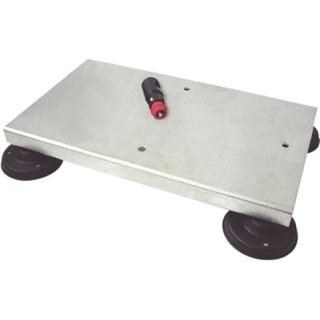 Support magnetique pour triflash a led risque routier