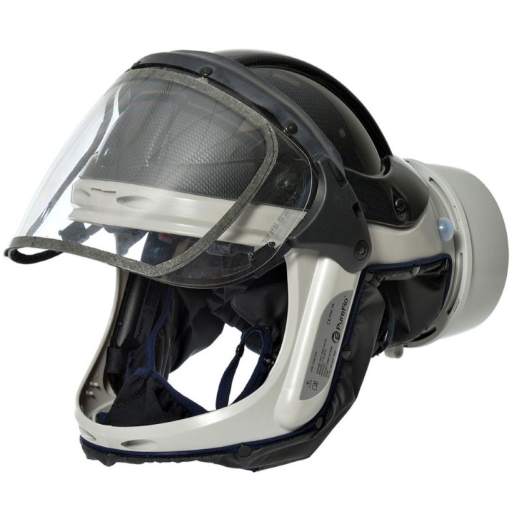 PUREFLO PF33 Casque ventilation assistée ATEX TH3 / ABE1P3 GENTEX visière ouverte