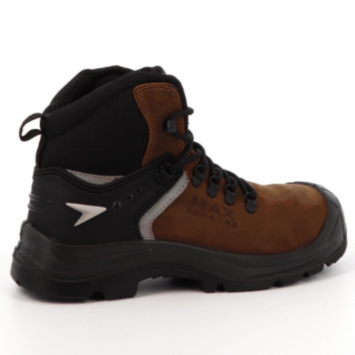 Chaussure de sécurité haute MAX HIGH UK BROWN 2.0 S3 LEMAITRE
