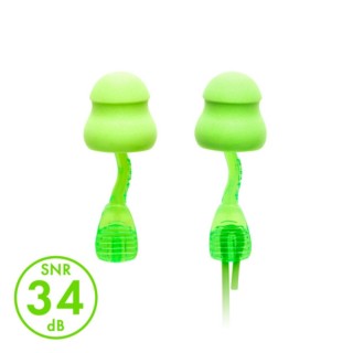 Bouchons antibruit d'oreilles en mousses avec tige d'insertion TWISTER MOLDEX