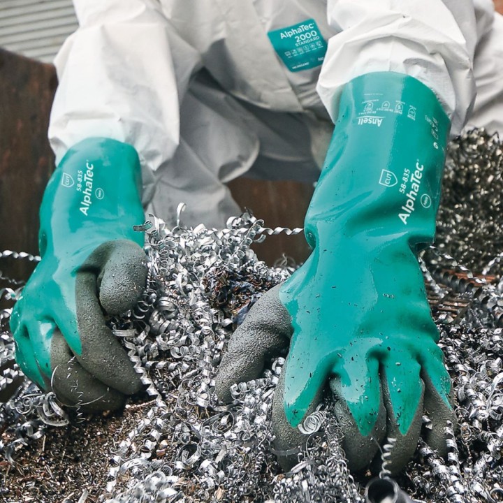 Gant chimique anticoupure haute performance NIVEAU F 58-835 ANSELL