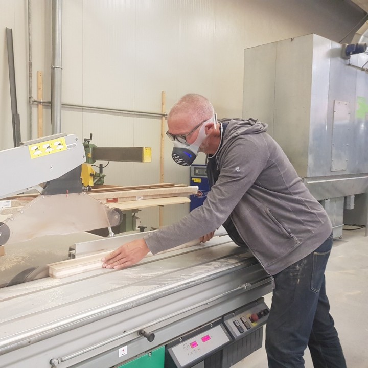 Demi masque poussière TMP3 auto-ventilé AGRI-RESPIRE SECURAMA