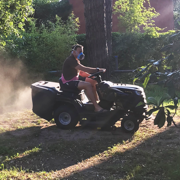 Demi masque poussière TMP3 auto-ventilé AGRI-RESPIRE SECURAMA