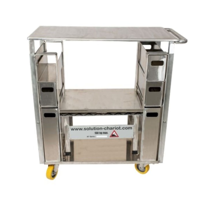 Chariot de travail ergonomique JASMIN pépinière agro-alimentaire