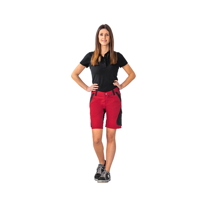 Bermuda de travail femme Femme NORIT PLANAM modèle rouge
