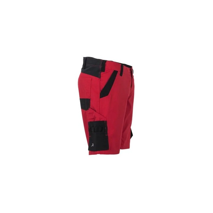 Bermuda de travail femme Femme NORIT PLANAM rouge droite