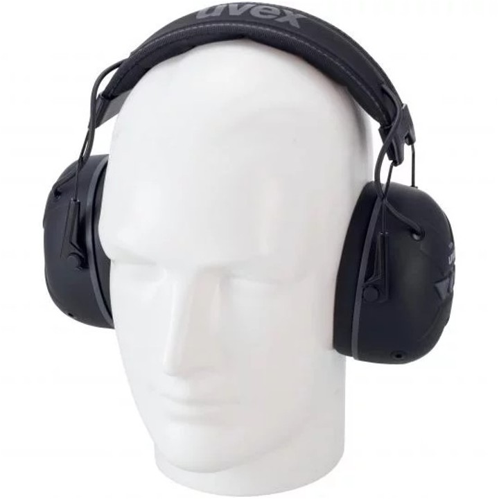 Casque anti bruit actif communiquant Axess One 31dB UVEX sur tête