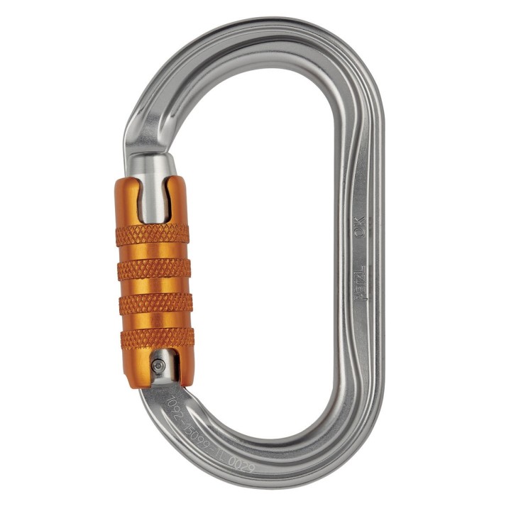 Mousqueton OK TRIAC LOCK PETZL