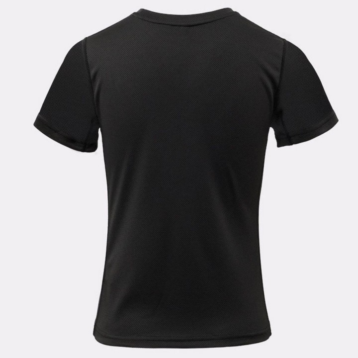 Tee-shirt femme G-heat anti-UV – Protection solaire et confort optimal noir dos