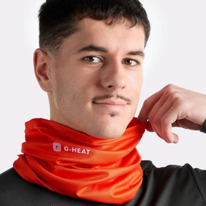 Tour de cou rafraîchissant G-Heat – Fraîcheur immédiate et confort orange
