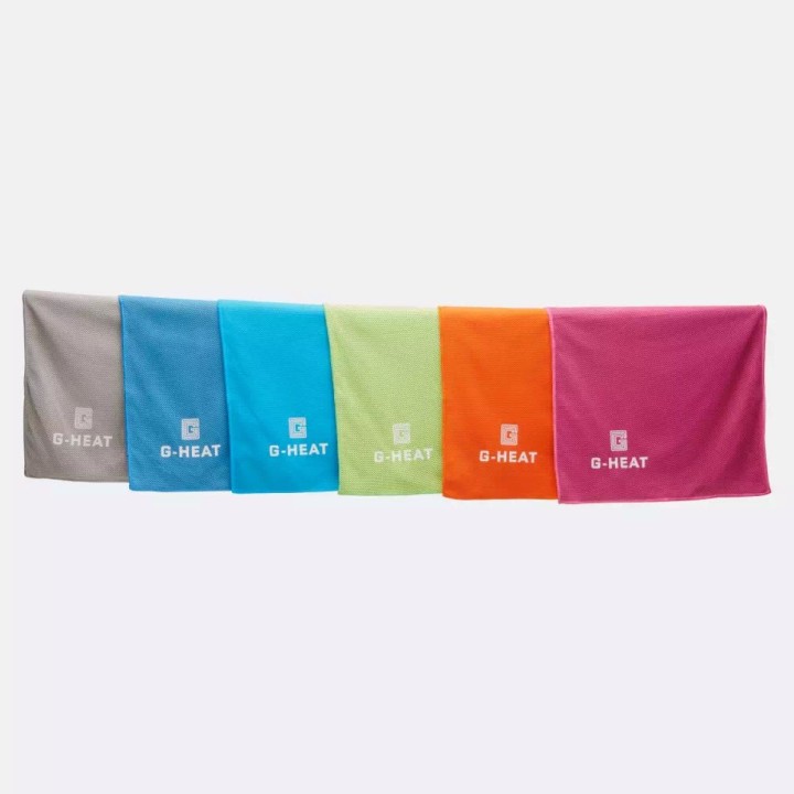 Serviette G-Heat rafraîchissante 100×30 cm – Idéale par forte chaleur différents coloris