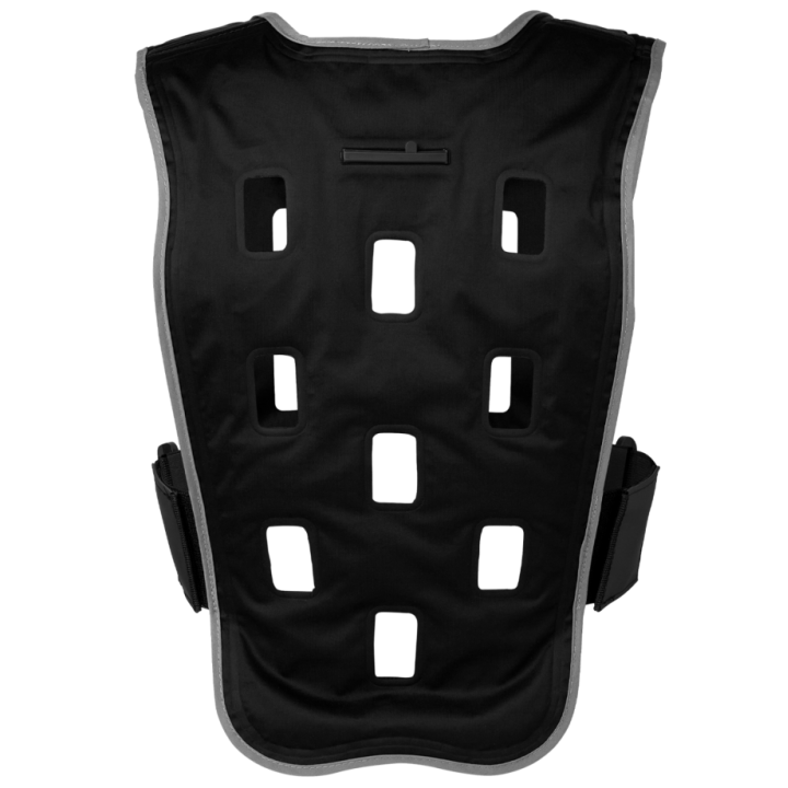 Gilet rafraichissant BODYCOOL SMART COOLOVER INUTEQ noir dos