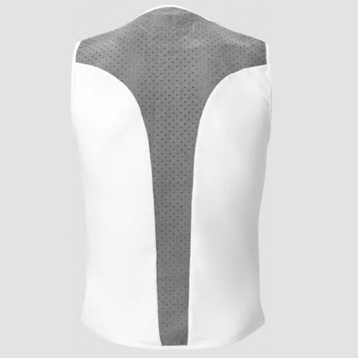 Veste Rafraîchissante INUTEQ BoldyCool Xtreme – Idéale en Environnement Chaud blanc dos