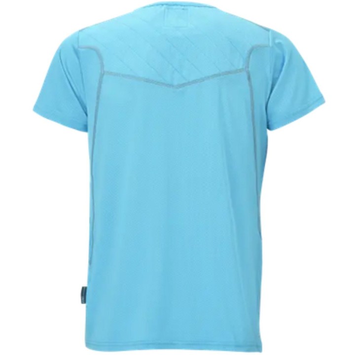 H2O Bodycool – T-shirt Rafraîchissant pour Confort Thermique Optimal bleu dos