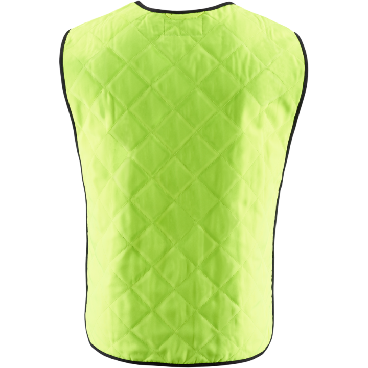Gilet ECO rafraîchissant évaporation BODYCOOL basique jaune dos