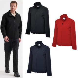 Veste softshell de travail UC612 – résistante et confortable