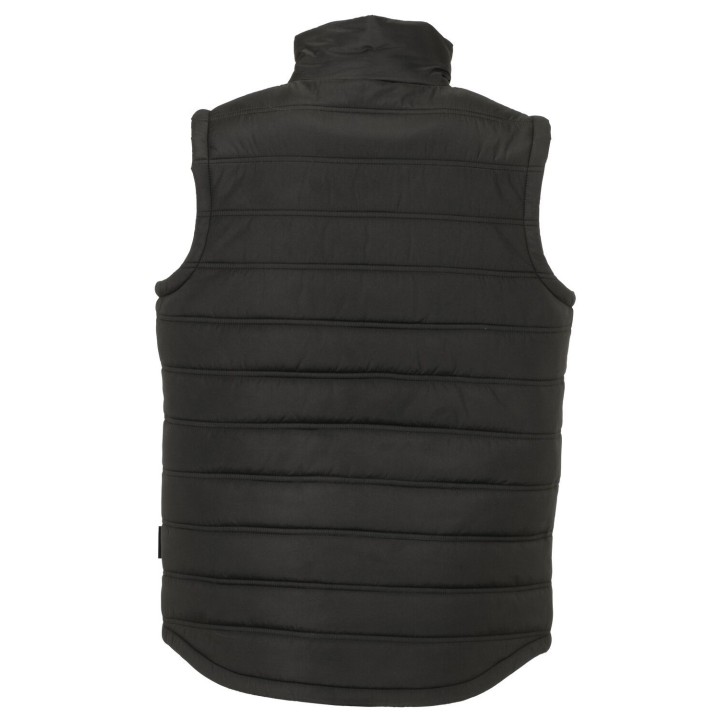 Doudoune travail matelassée noire NEPTUNE PLANAM dos