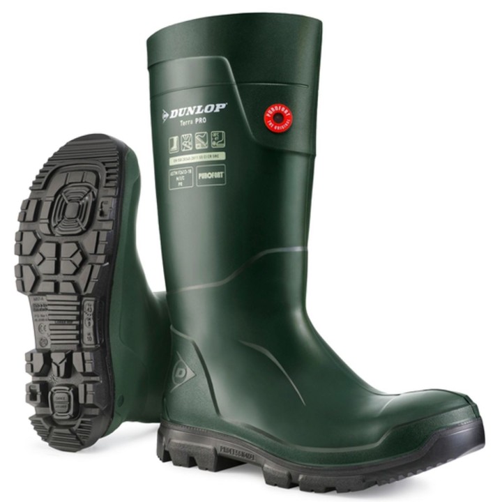 Botte de sécurité agricole TERRAPRO DUNLOP Full Safety