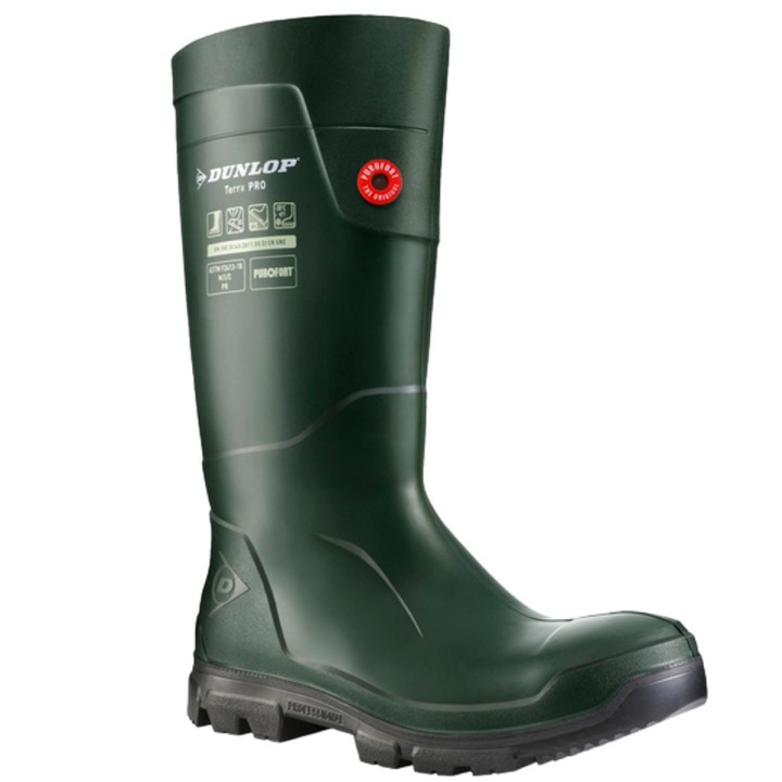 Botte de sécurité agricole TERRAPRO DUNLOP Full Safety