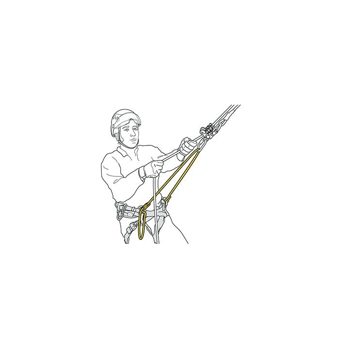 schema pont d'attache petzl sequoia