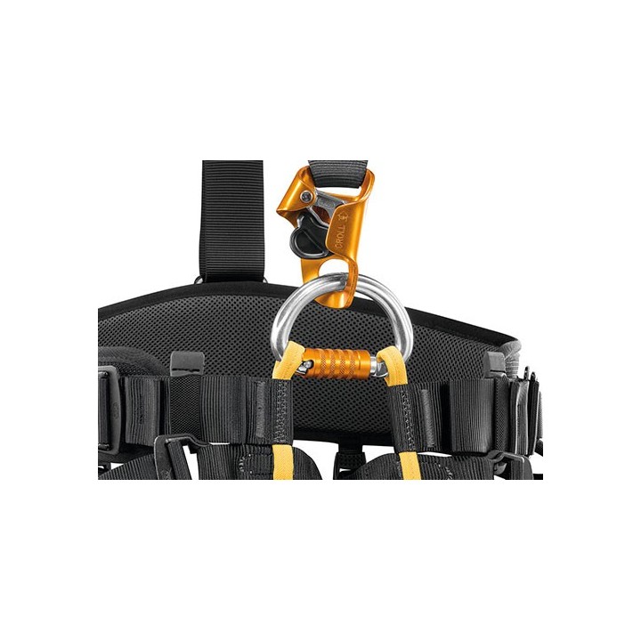attache ventrale baudrier cuissard Falcon Ascent Petzl