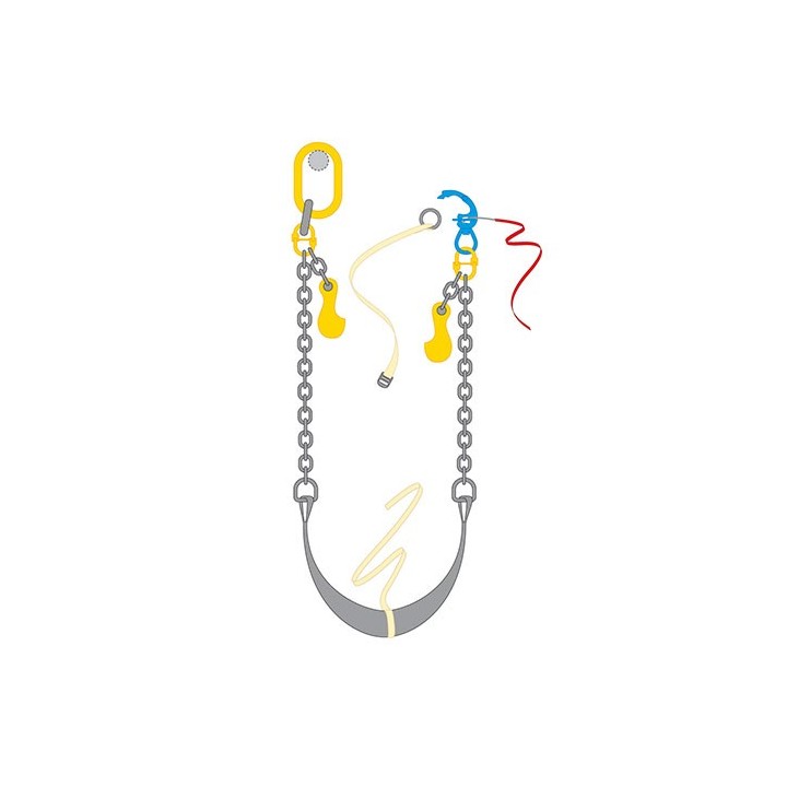 sangle de levage pour animaux 2T