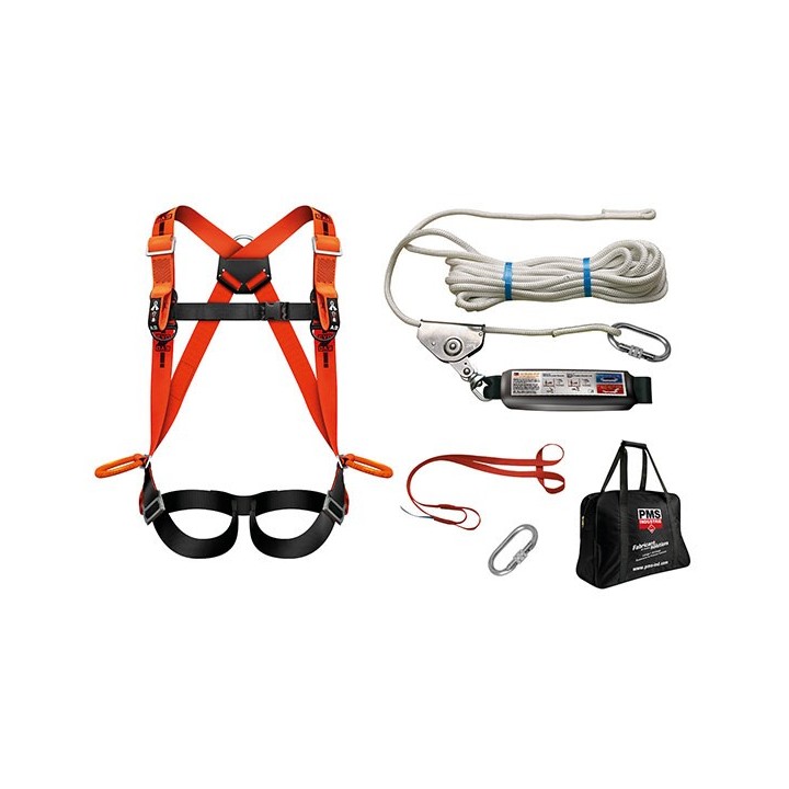 Kit antichute harnais pour travail vertical