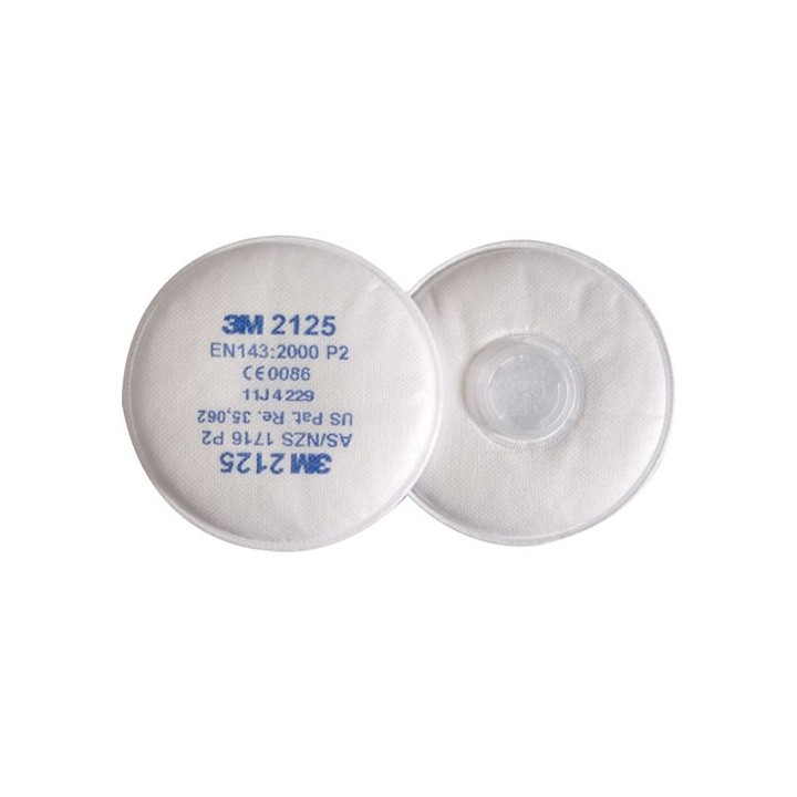 FILTRE ANTIPOUSSIERE P2R 3M 6000-7000 x2