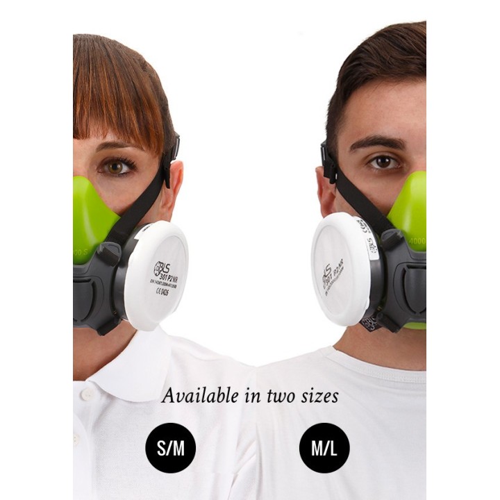 Demi masque BLS 4000 silicone, tailles