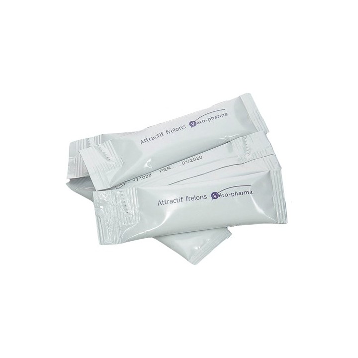 5 doses d'Attractif Frelons