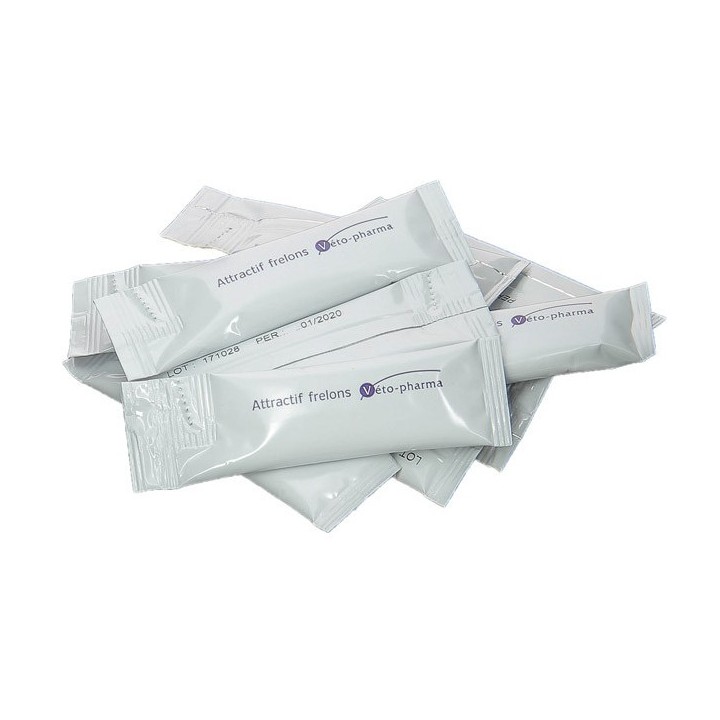 Attractif Frelons Lot de 10 recharges