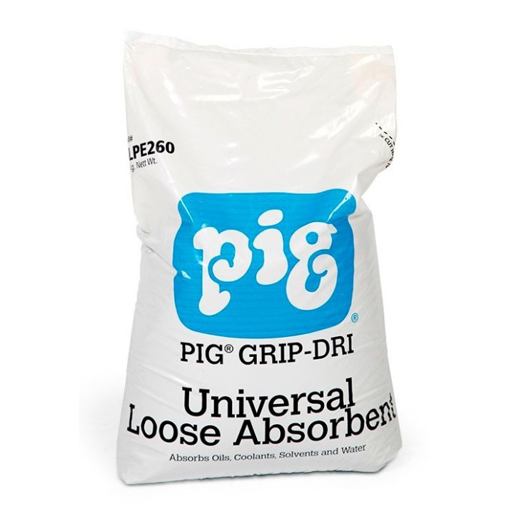 Absorbant universel granulé capacité GRIP DRI PIG Sac de 15 kg