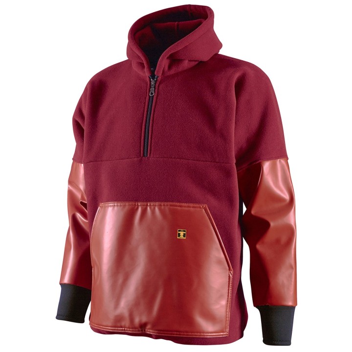 Sweat Polaire Ciré Kodiak, rouge