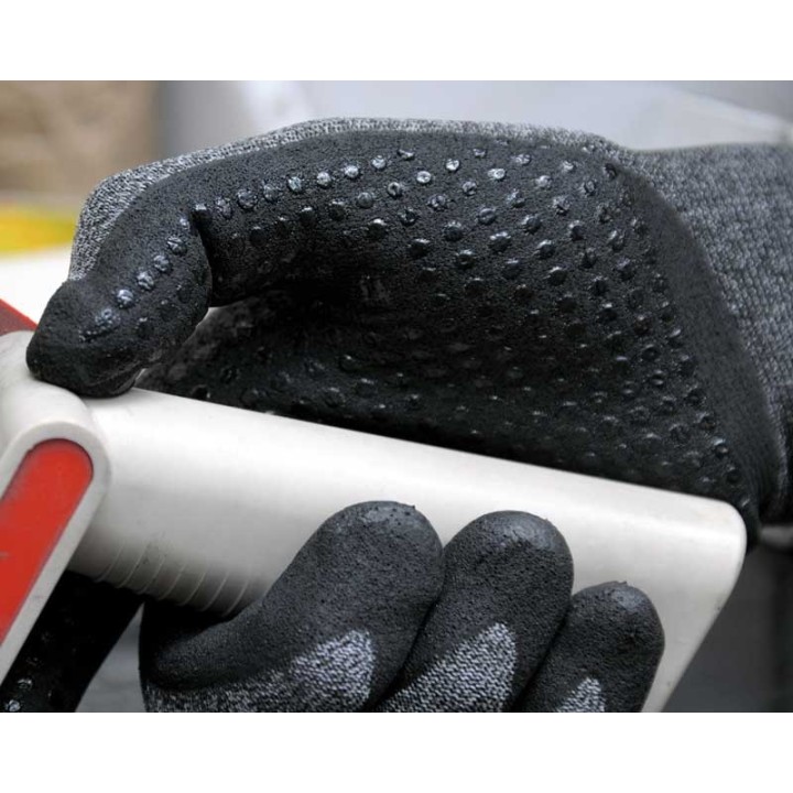 Paume picot à grip élevé Gant technique enduit mousse de nitrile 4132 NOVA PU005 NT PRO