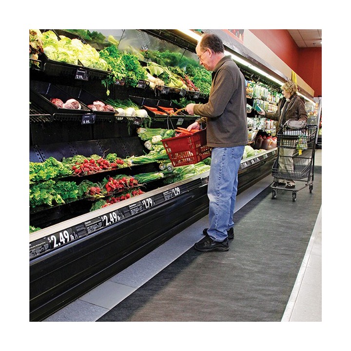 Rayon fruits et légumes Tapis adhésif absorbant Grippy NEW PIG antidérapant gris