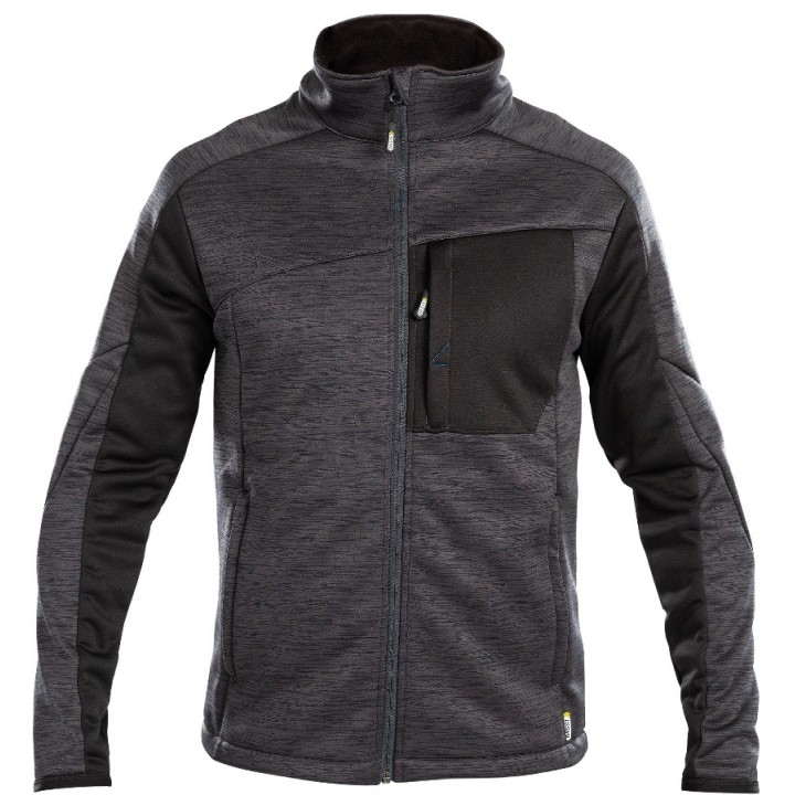 Dassy Veste polaire confort CONVEX 285 gr Anthracite / Noir