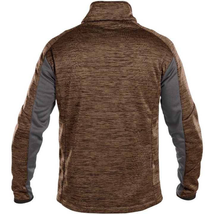 Dassy Veste polaire confort CONVEX 285 gr Brun Argile / Anthracite
