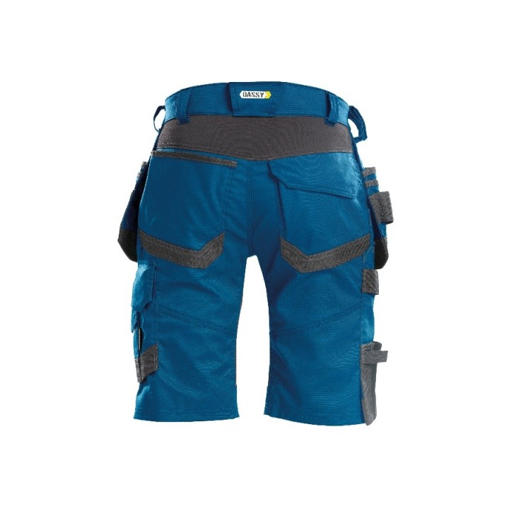 Bermuda de Travail Multipoches Trix en stretch et 6 coloris