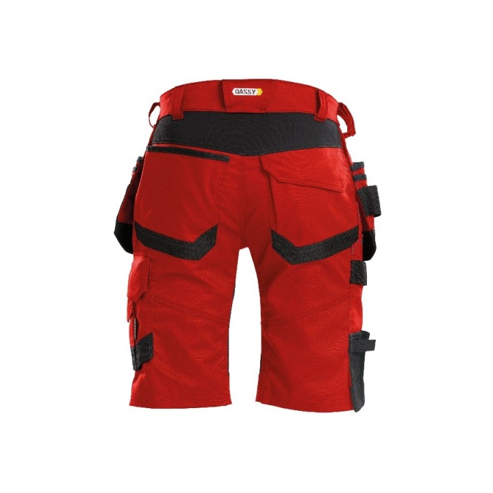 Bermuda de Travail Multipoches Trix en stretch et 6 coloris