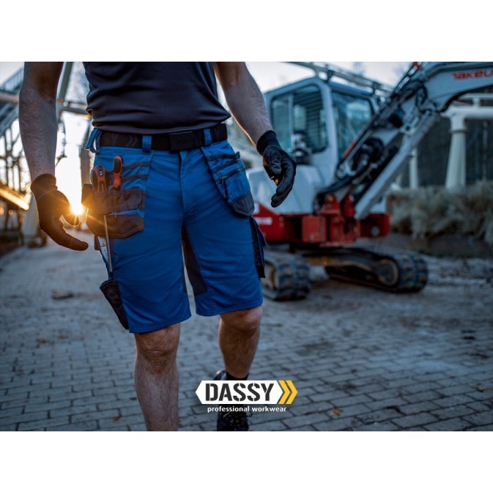 Bermuda de Travail Multipoches Trix en stretch et 6 coloris