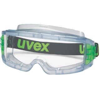 Lunette masque chimique de protection anti buée ULTRAVISION UVEX.