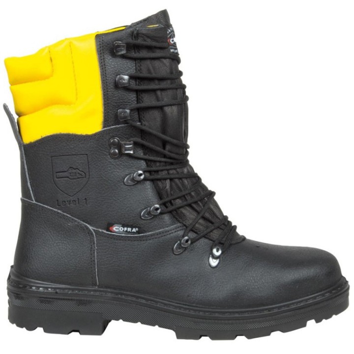 Chaussure anticoupure forestière bucheron Classe 1 Woodsman COFRA