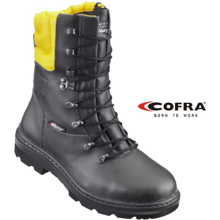 Chaussure anticoupure forestière bucheron Classe 1 Woodsman COFRA