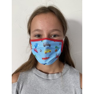 Masque tissus réutilisable et lavable enfant junior scolaire