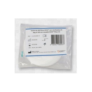 Lot de 100 filtres P2 jetables pour masque OCOV variante