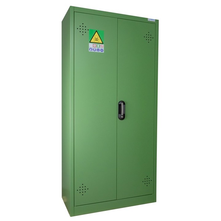 Armoire phytosanitaires haute 2 portes en kit 300L TRIONYX fermée