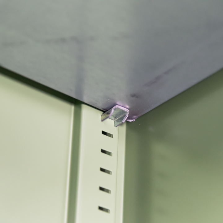 Armoire phytosanitaires haute 2 portes en kit 300L TRIONYX étagère