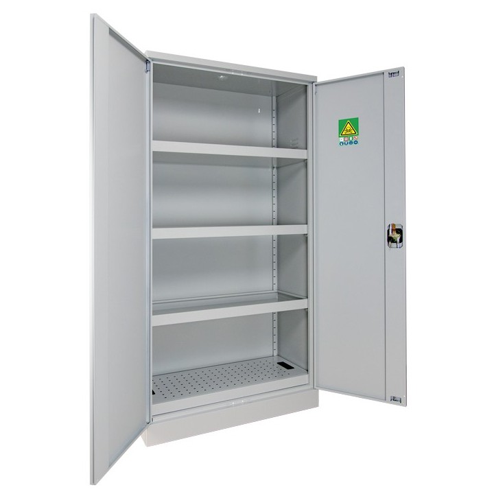 Armoire phytosanitaires haute 2 portes en kit AL 307 TRIONYX ouverte et vide